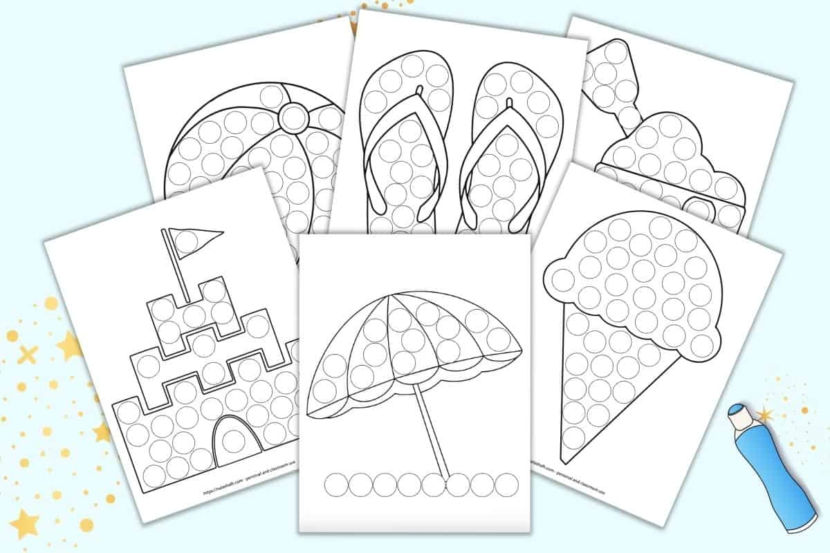 do a dot worksheets free printables do a dot worksheets free printables