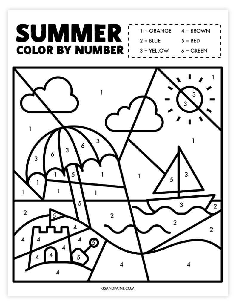 free printable summer worksheets