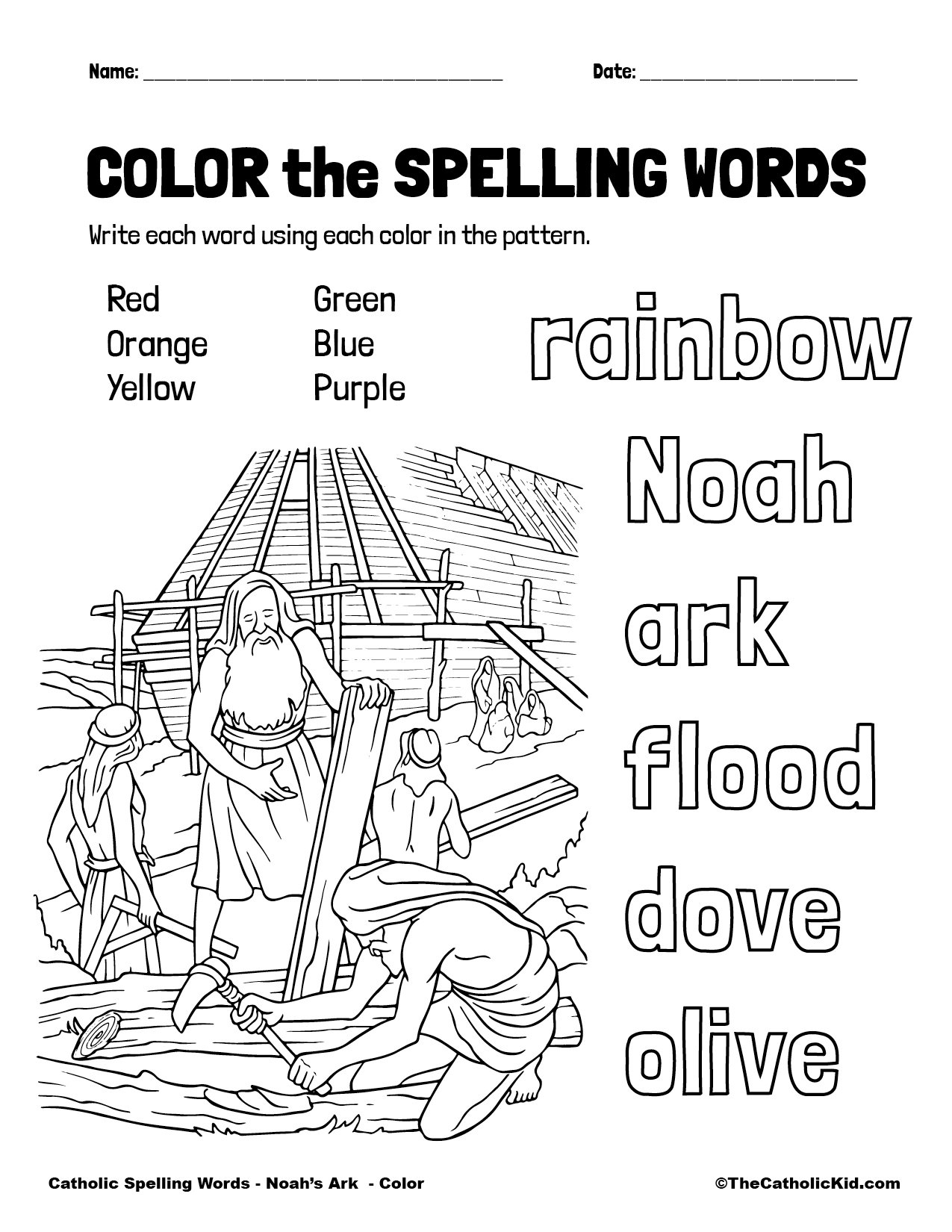 1st Grade Catholic Worksheets TheCatholicKid