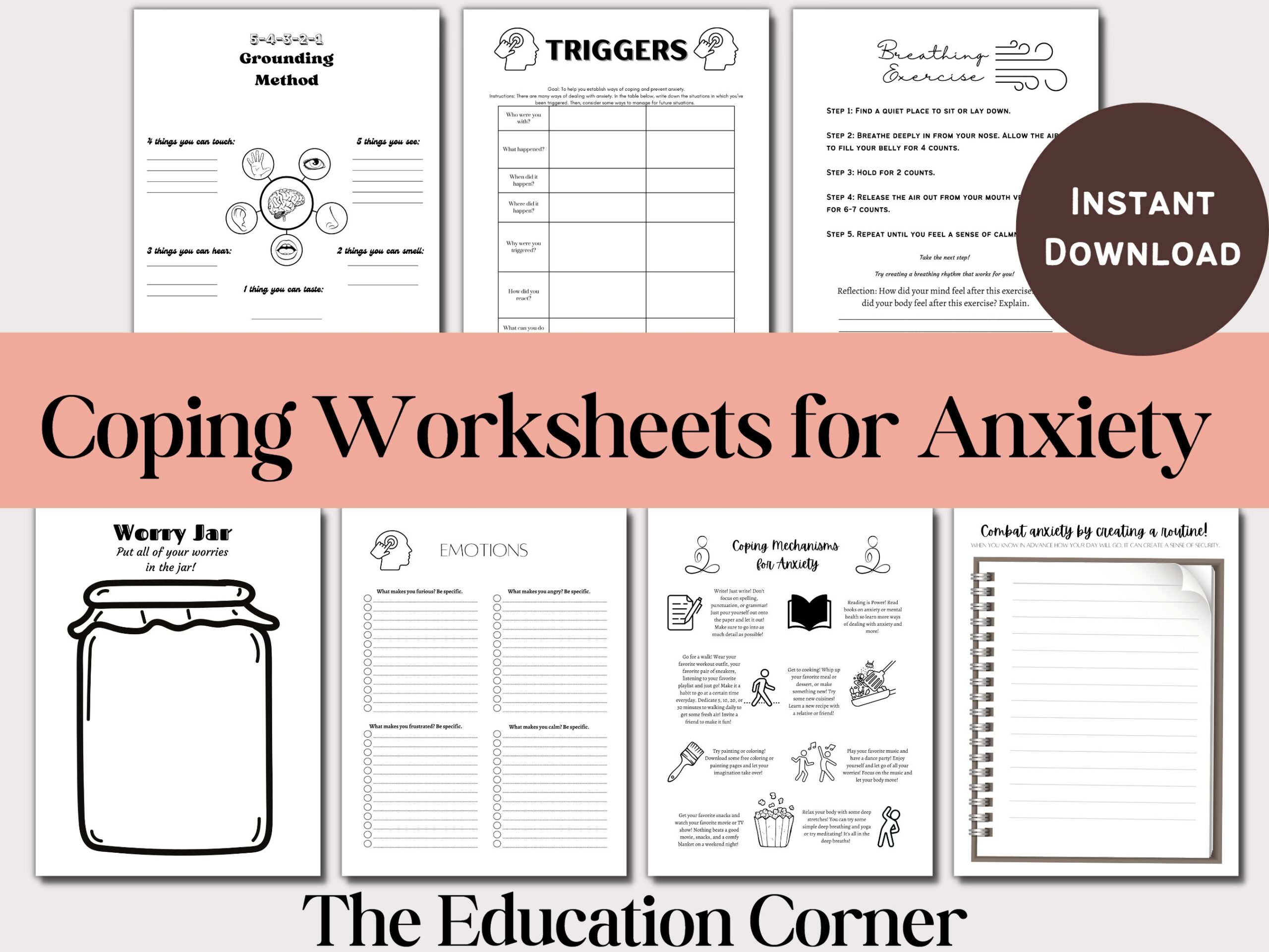 free printable anxiety worksheets for adults free printable anxiety worksheets for adults