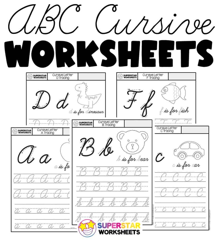 cursive writing worksheets printable