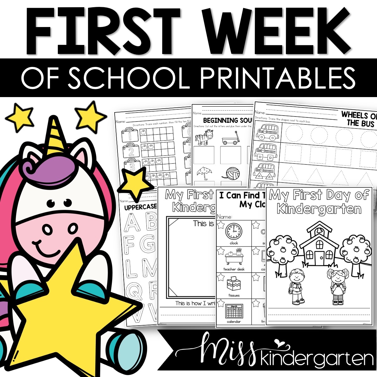 kindergarten worksheets printables