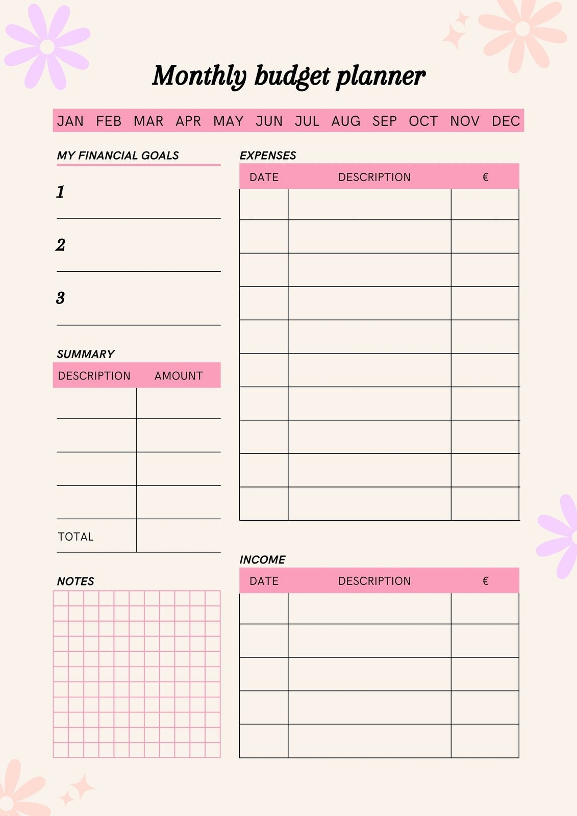 monthly budget worksheet printable monthly budget worksheet printable
