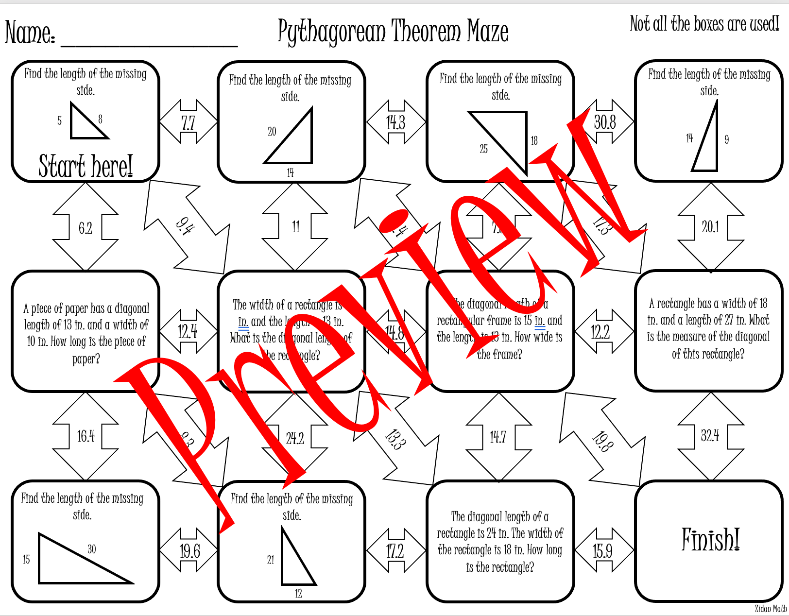 Free Faceing Math Pythagorean Theorem Key Download Free Faceing Math Pythagorean Theorem Key Png Images Free Worksheets On Clipart Library