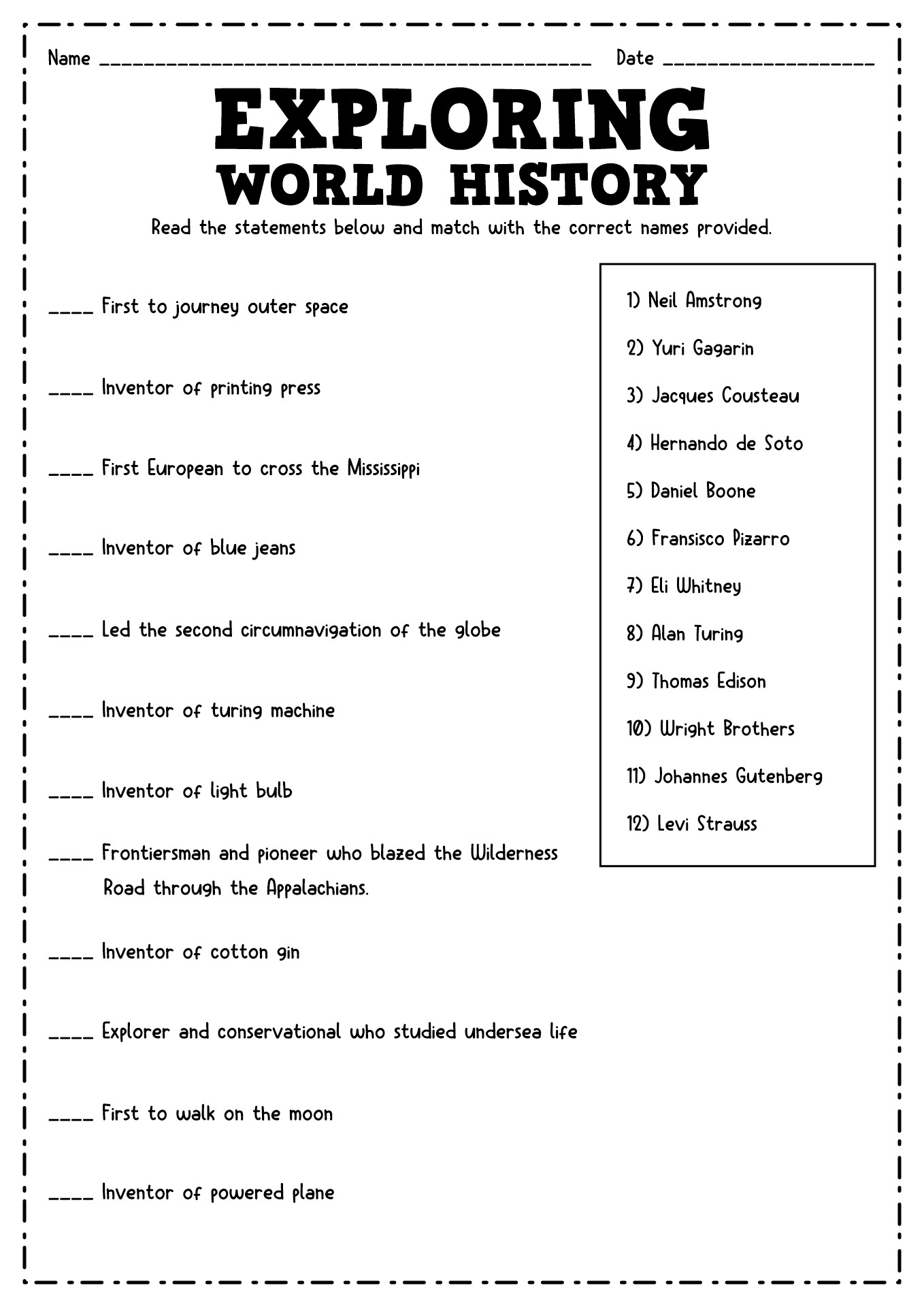 Free History Worksheet For Middle School Download Free History Worksheet For Middle School Png Images Free Worksheets On Clipart Library