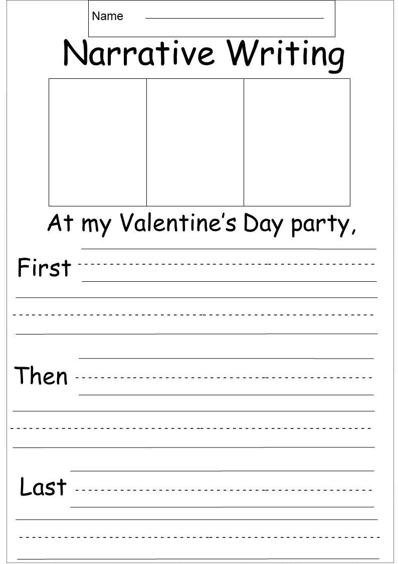 free printable writing worksheets