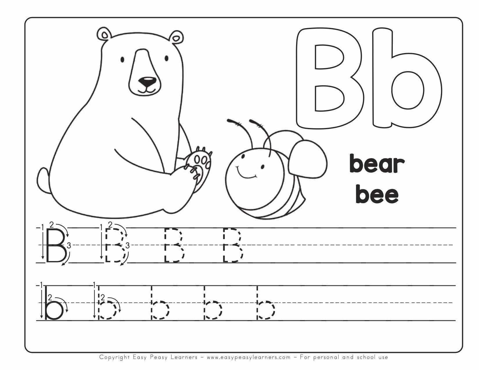 free printable abc worksheets for kindergarten
