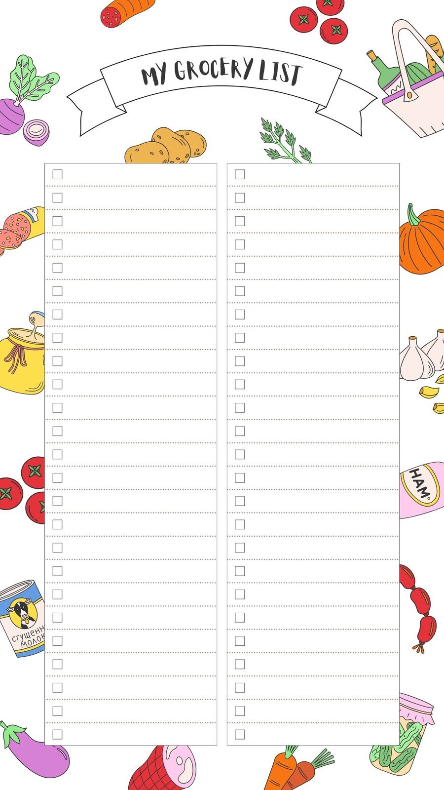 free printable grocery shopping worksheets pdf