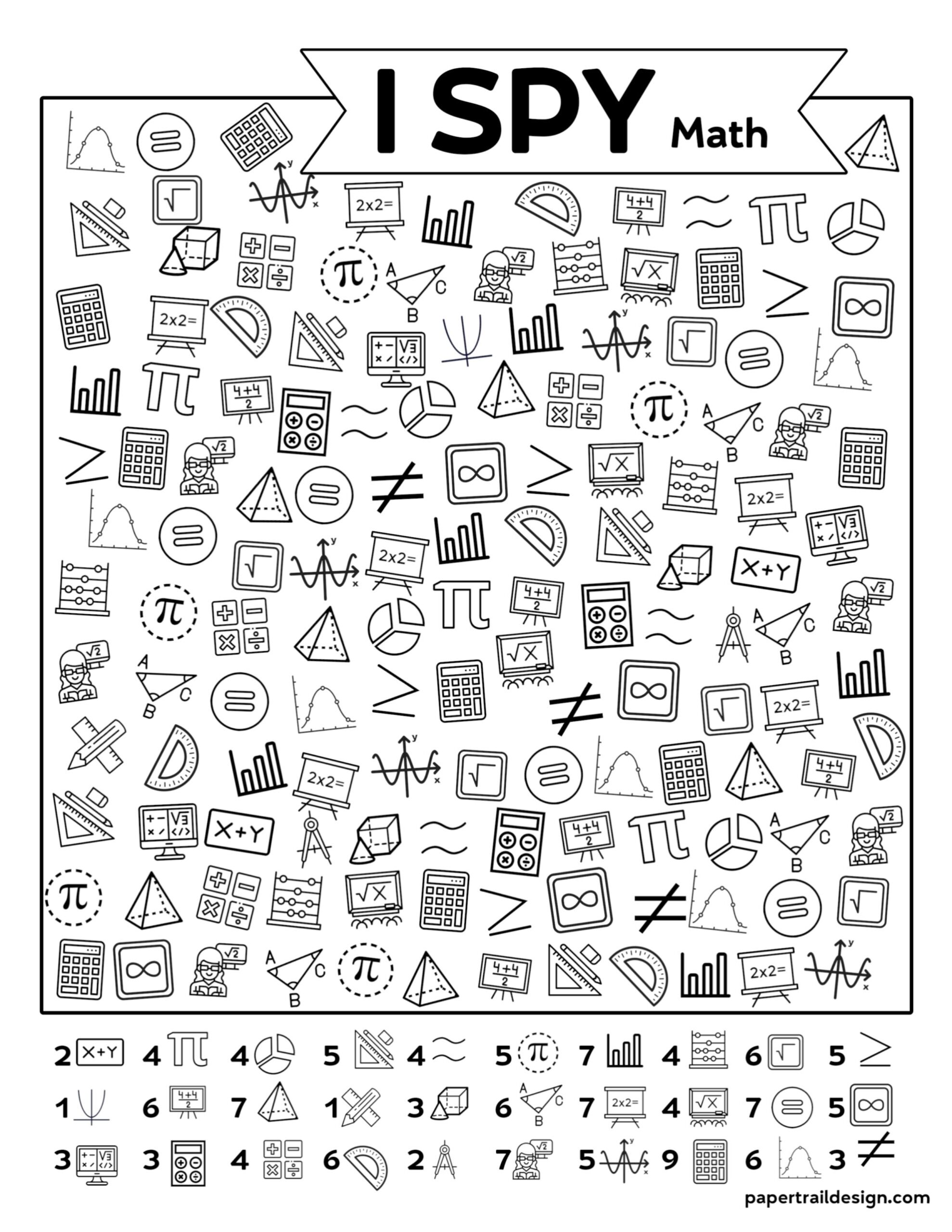 free printable fun math worksheets
