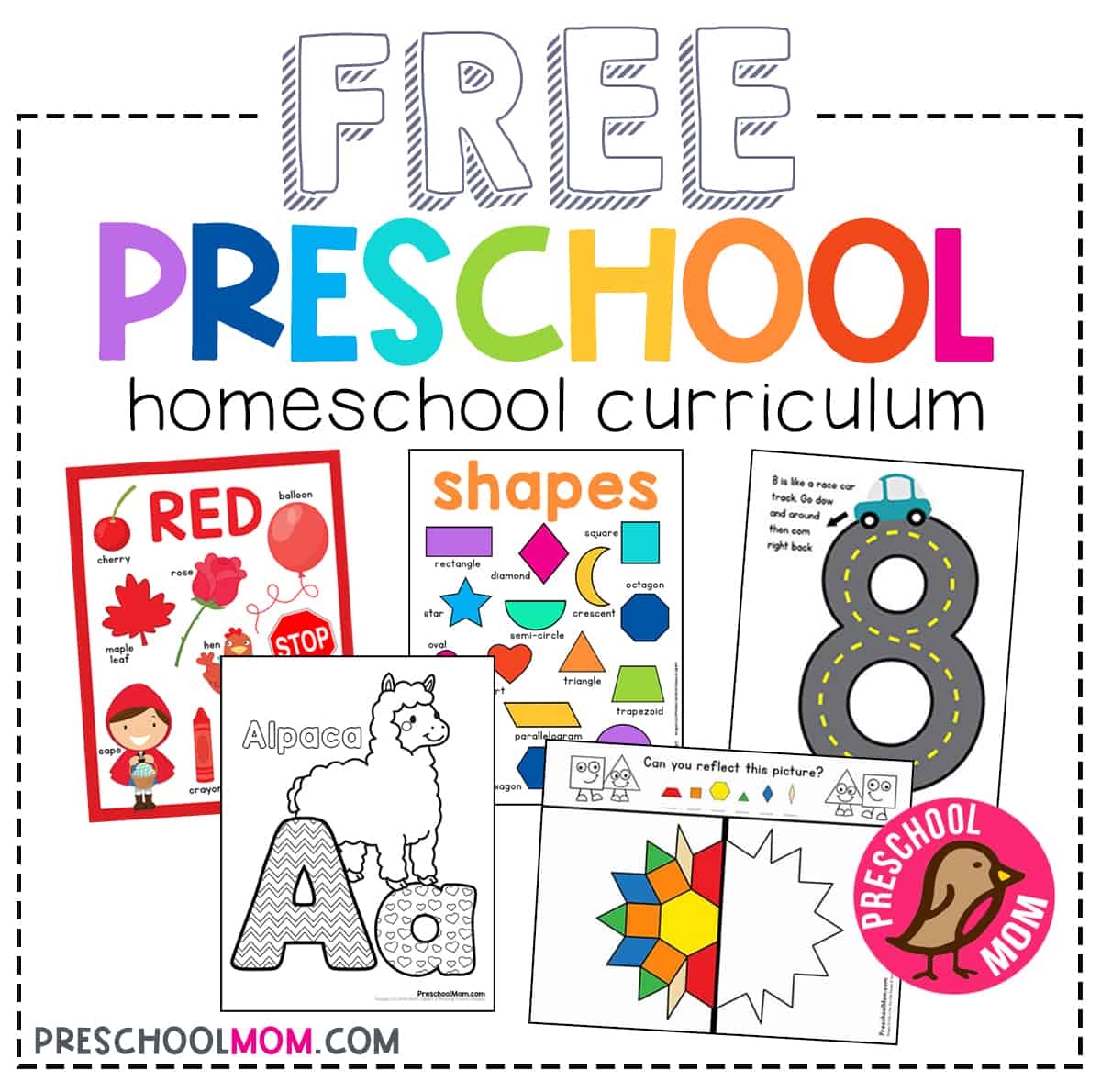 pre k printable worksheets free