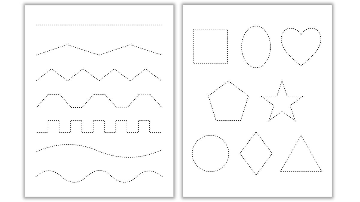 cutting skills printable worksheets