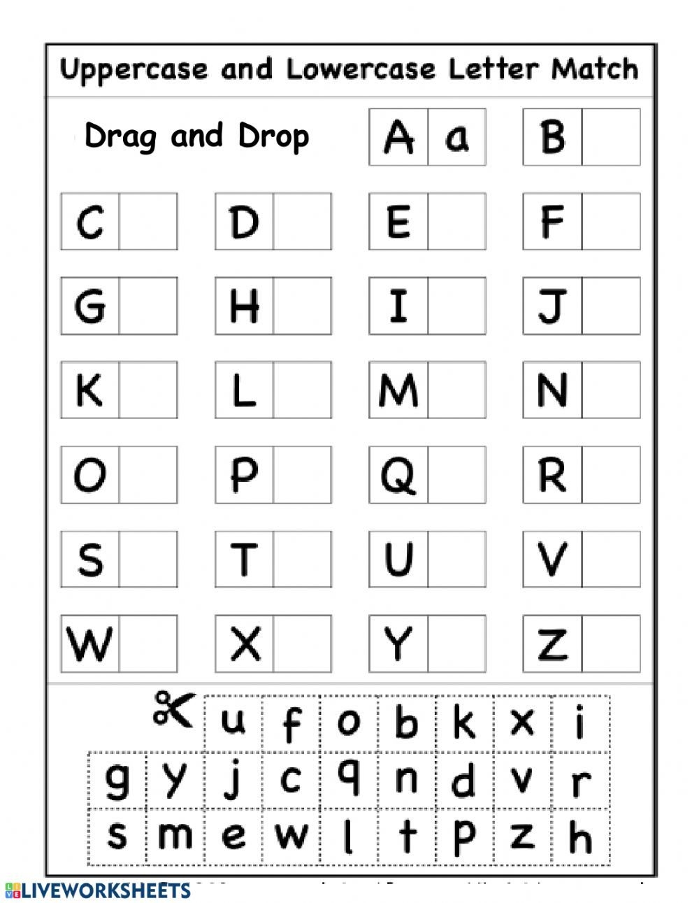 FREE Uppercase Alphabet Printables Worksheets Library