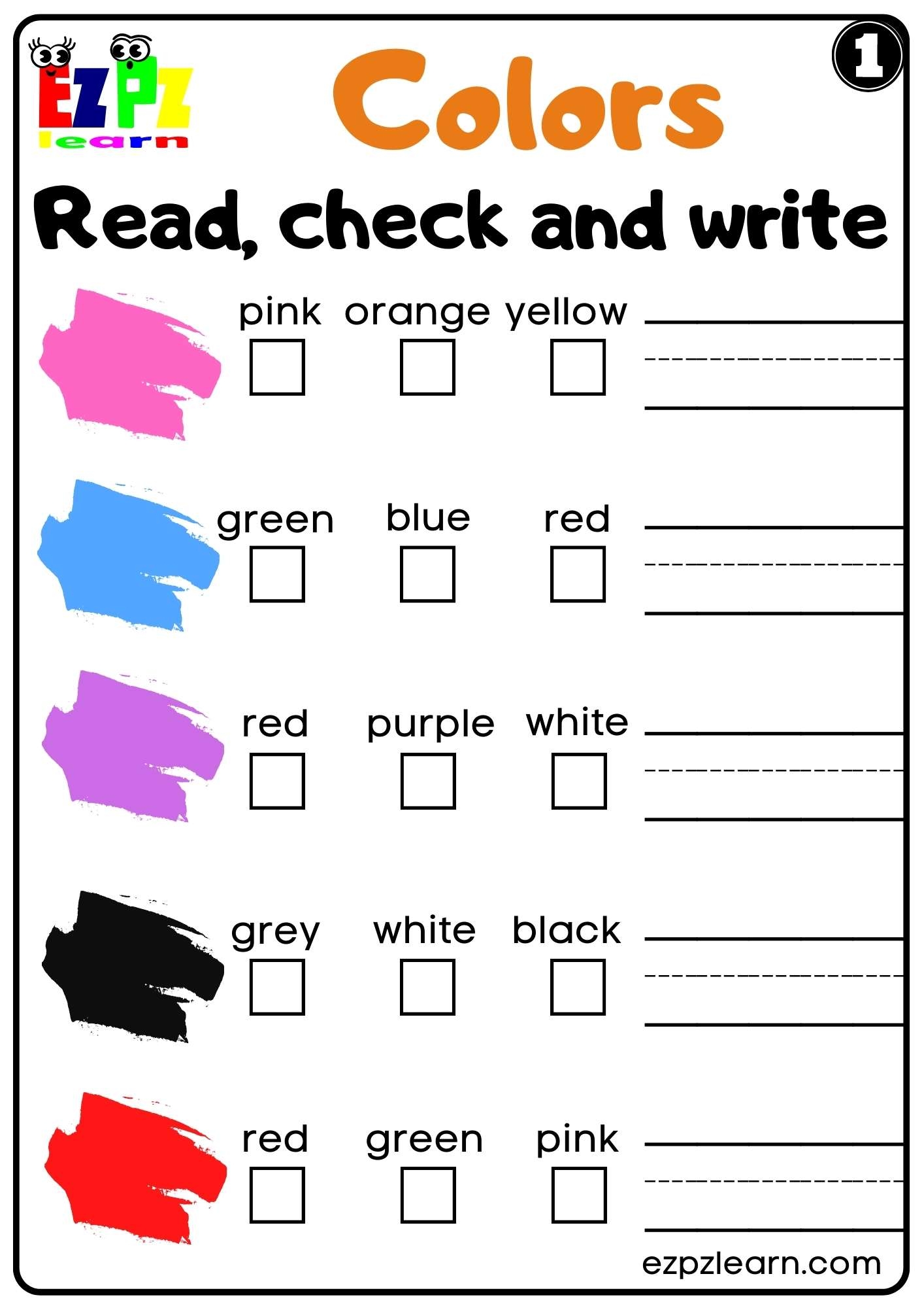 Free Worksheets For Kids K5 Learning Worksheets Library