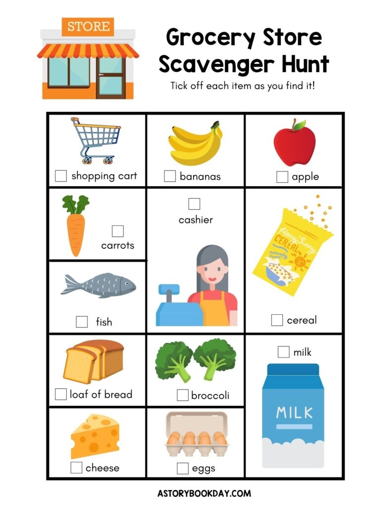 Fun Grocery Store Printables Your Kids Will Love 