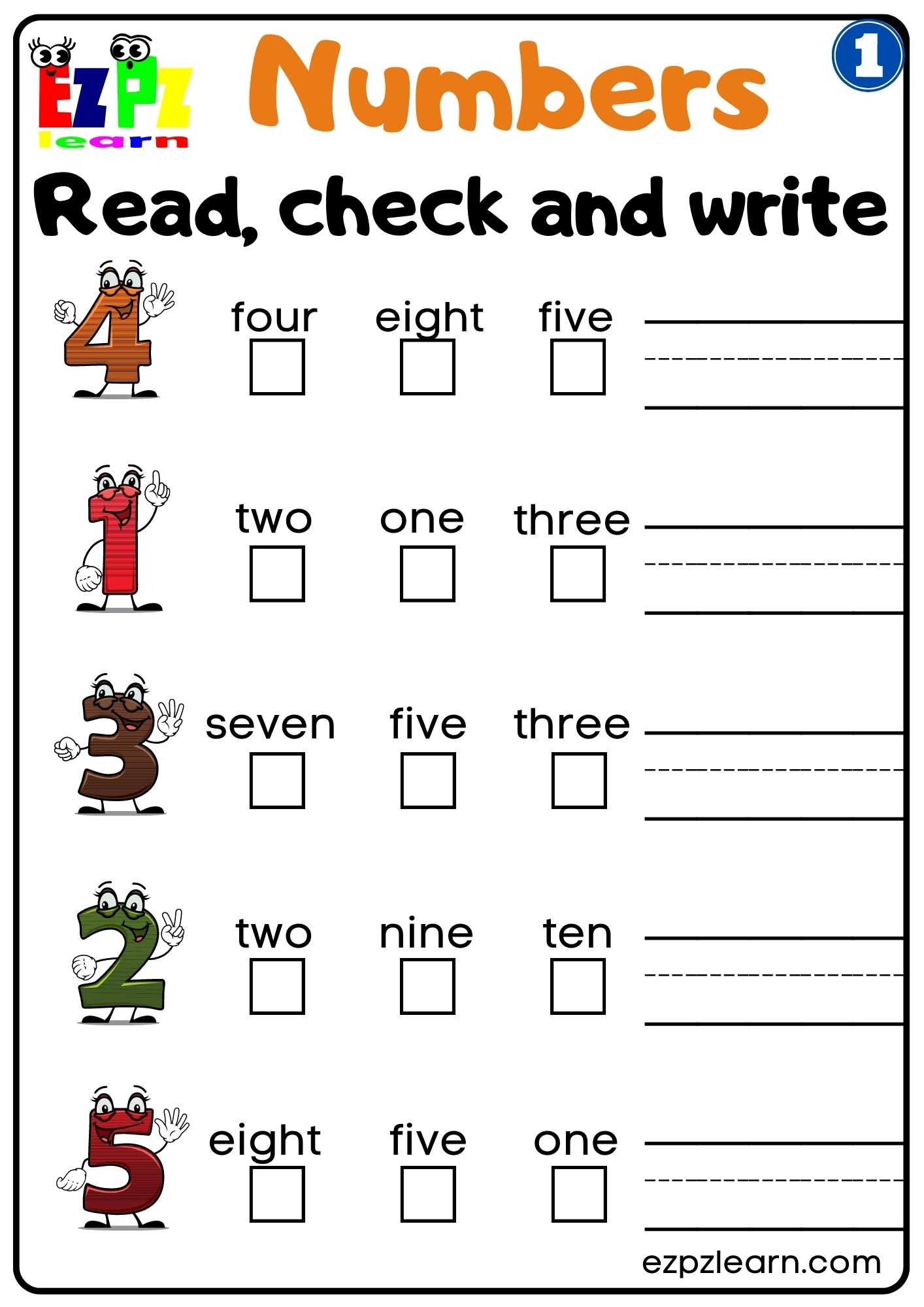k5 printable worksheets