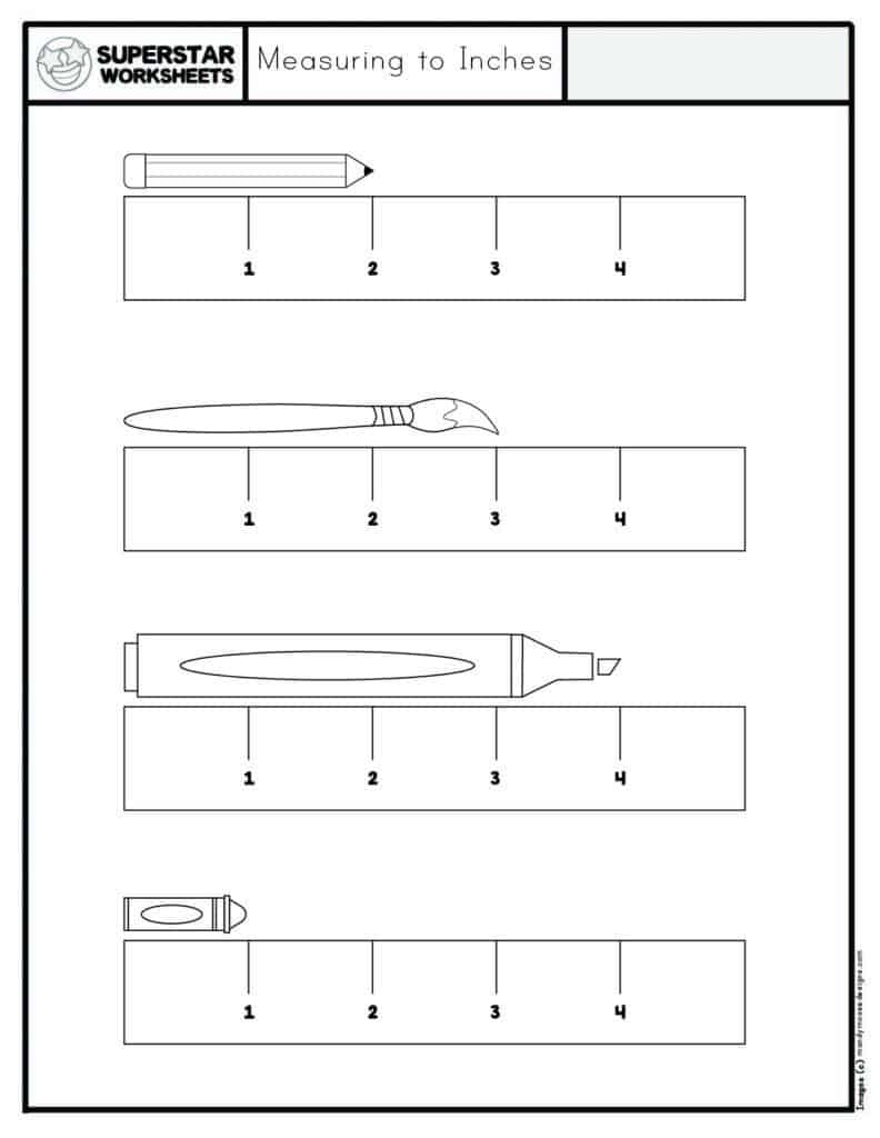 free printable measurement worksheets