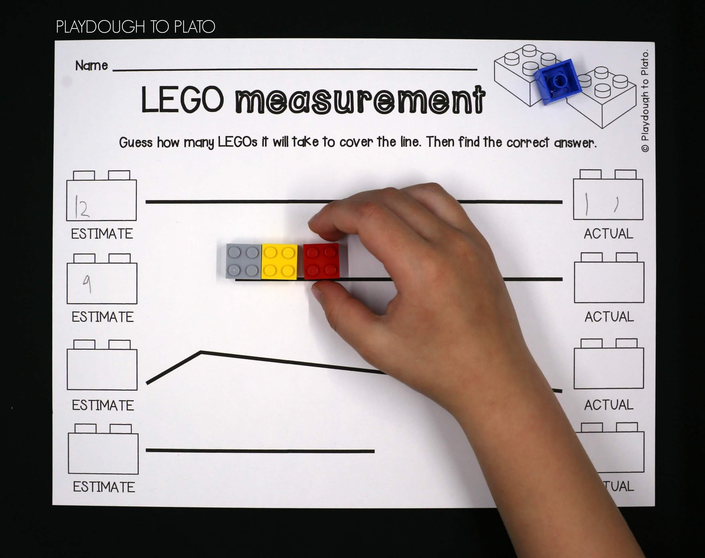 free printable lego math worksheets