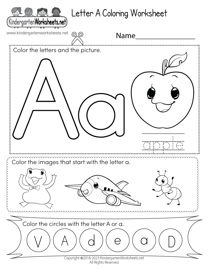 kindergarten worksheets free printable pdf