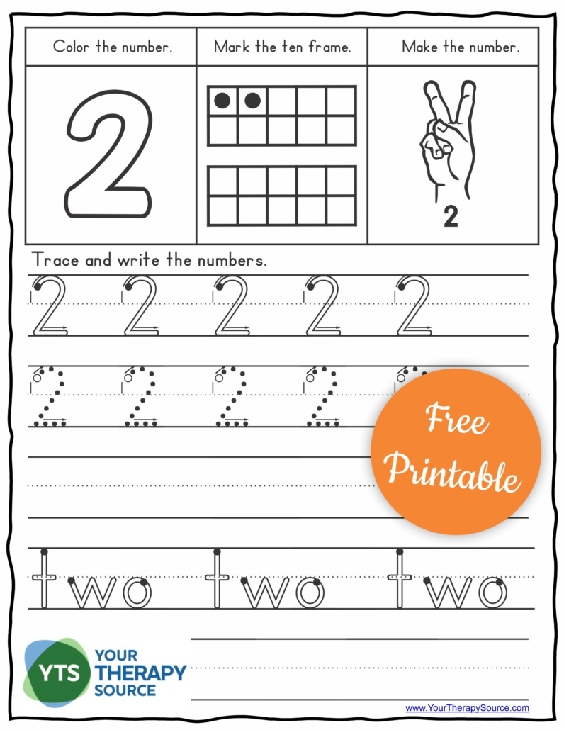 free printable number worksheets