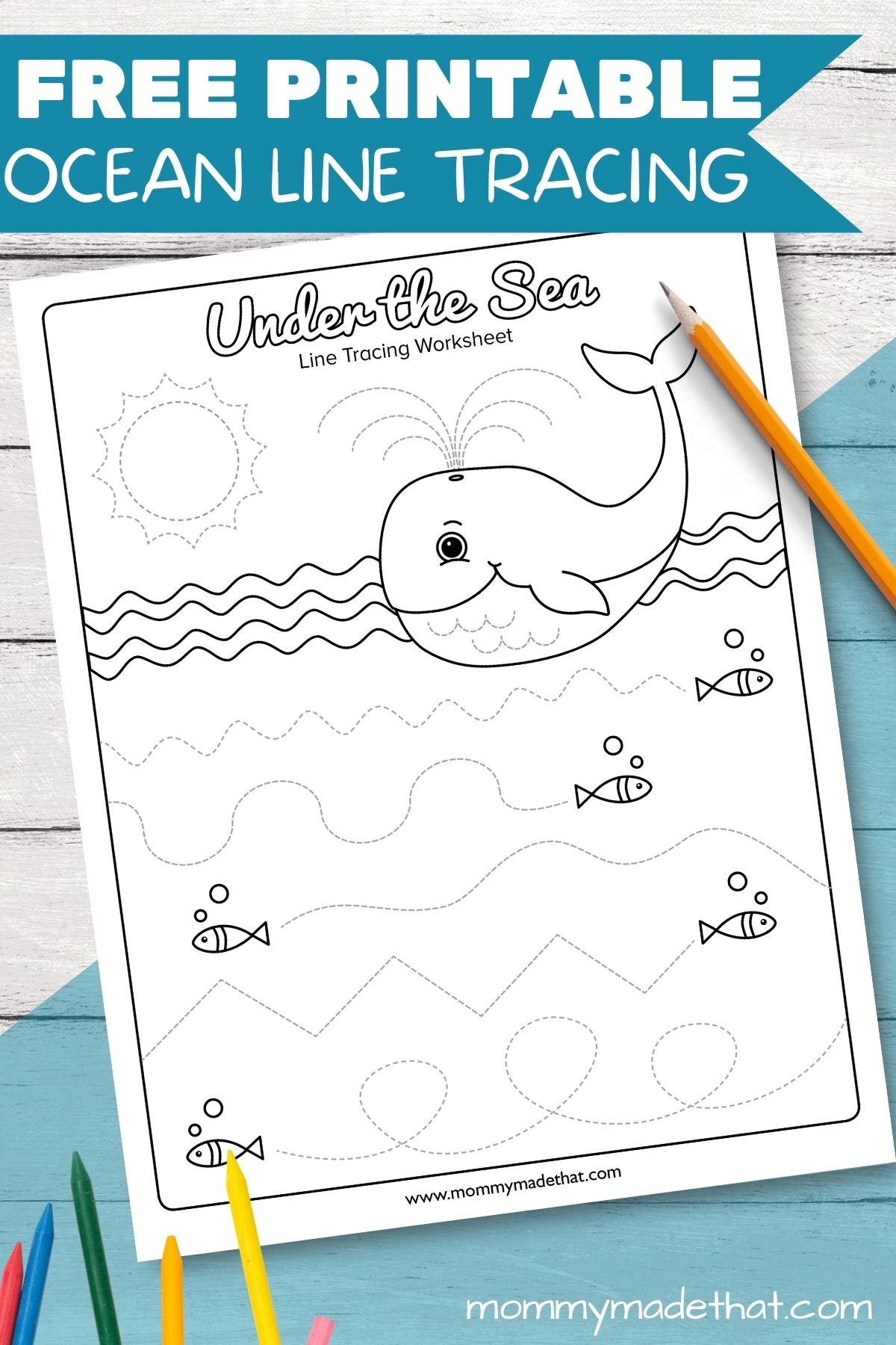 free printable line tracing worksheets
