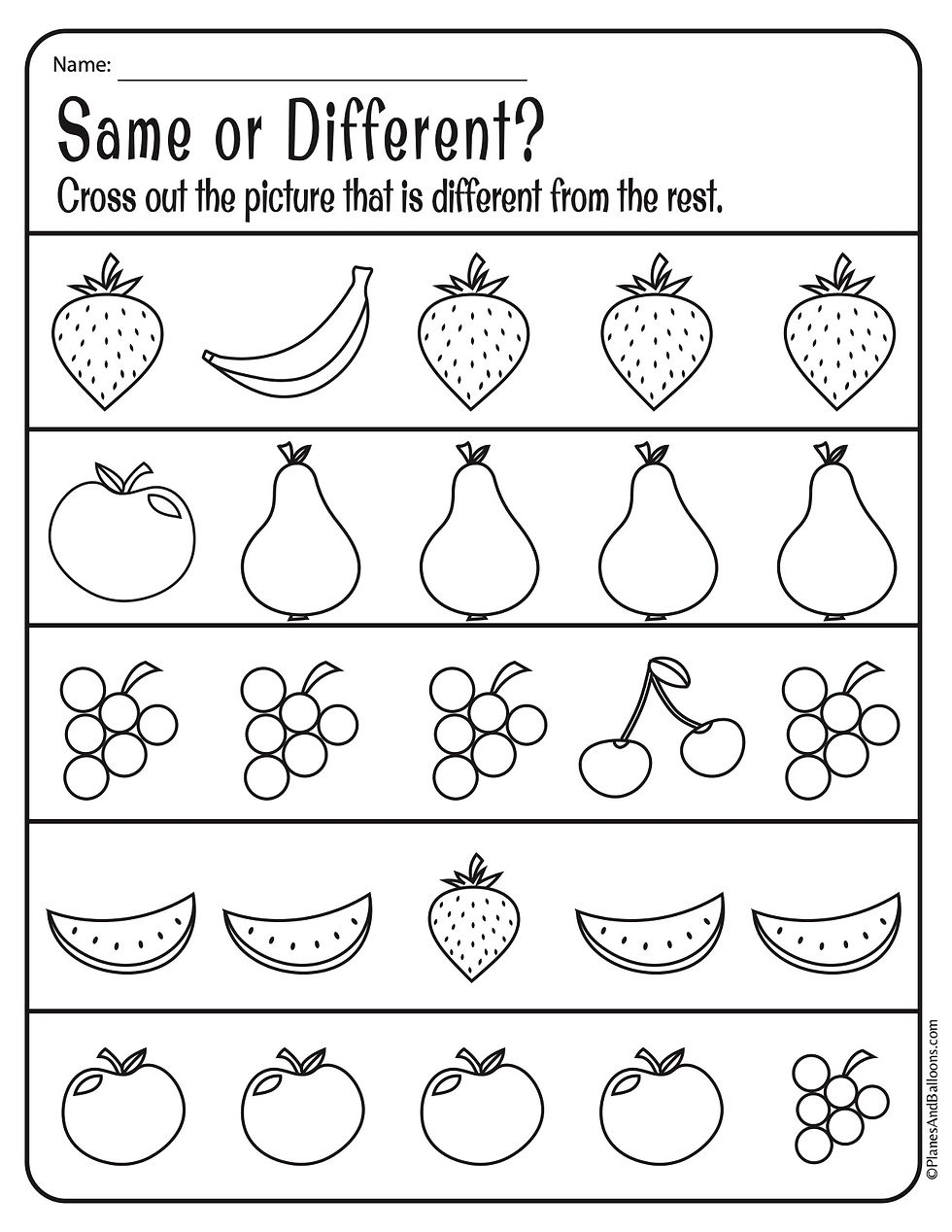 free printable childrens worksheets