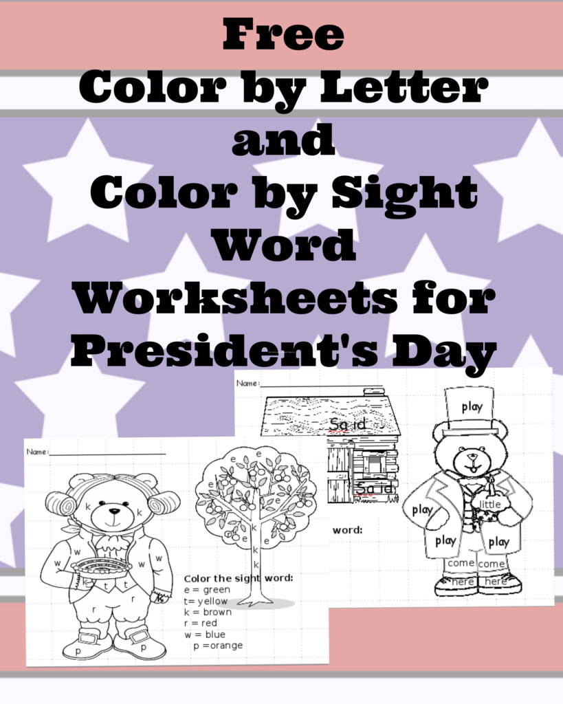 free printable presidents day worksheets for kindergarten