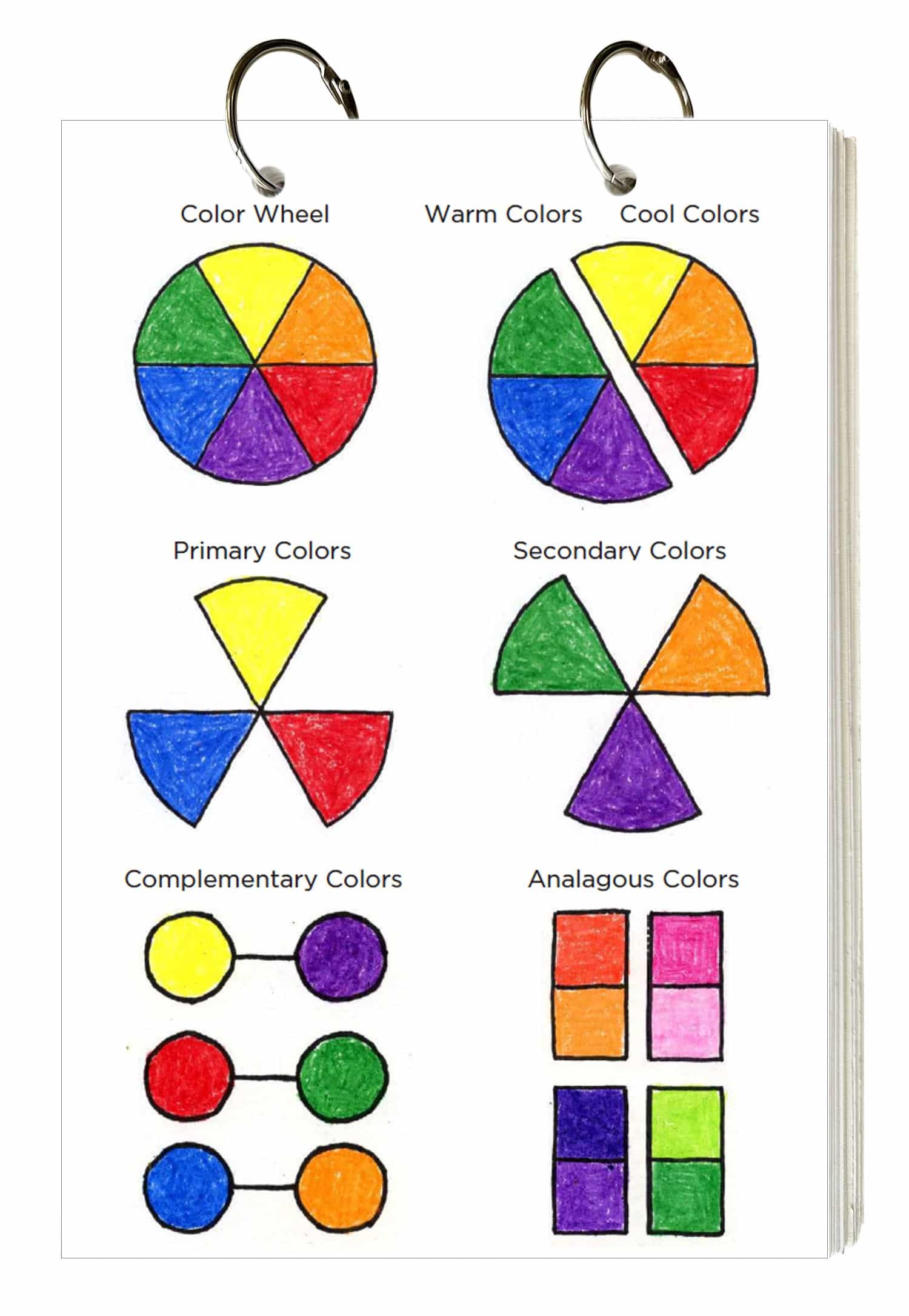 free printable color wheel worksheet