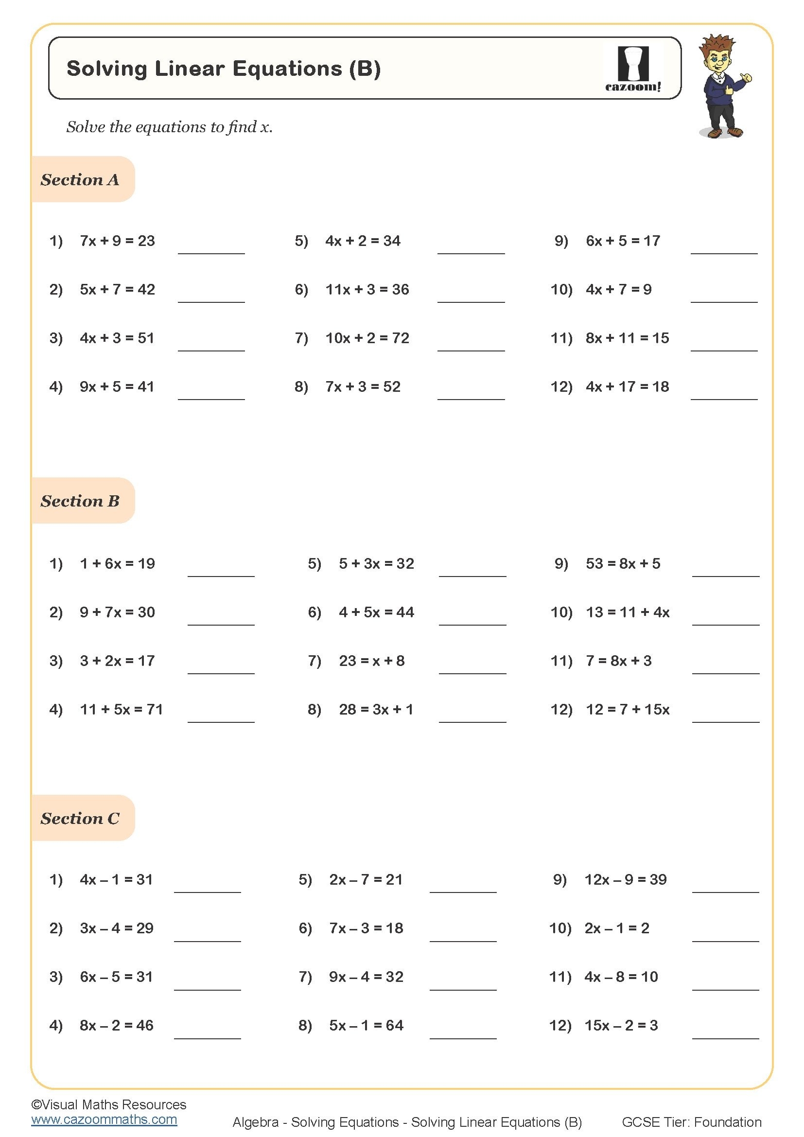 7th grade math worksheets free printable with answers